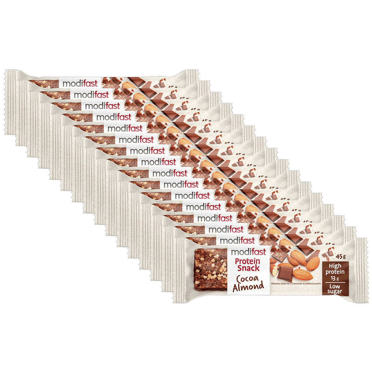 Modifast High Protein Riegel Schokolade Mandel 16x
