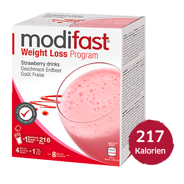 Modifast Drink Erdbeere Diät Shake