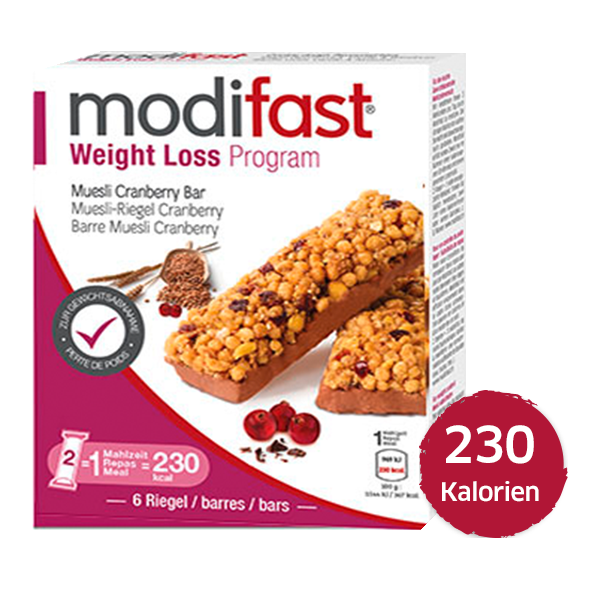 Modifast Riegel Müesli Cranberry - Protein Riegel