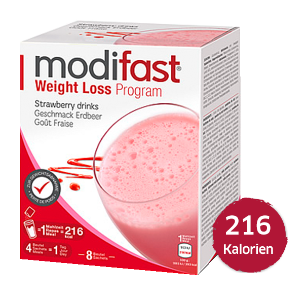 Modifast Drink Erdbeere Diät Shake