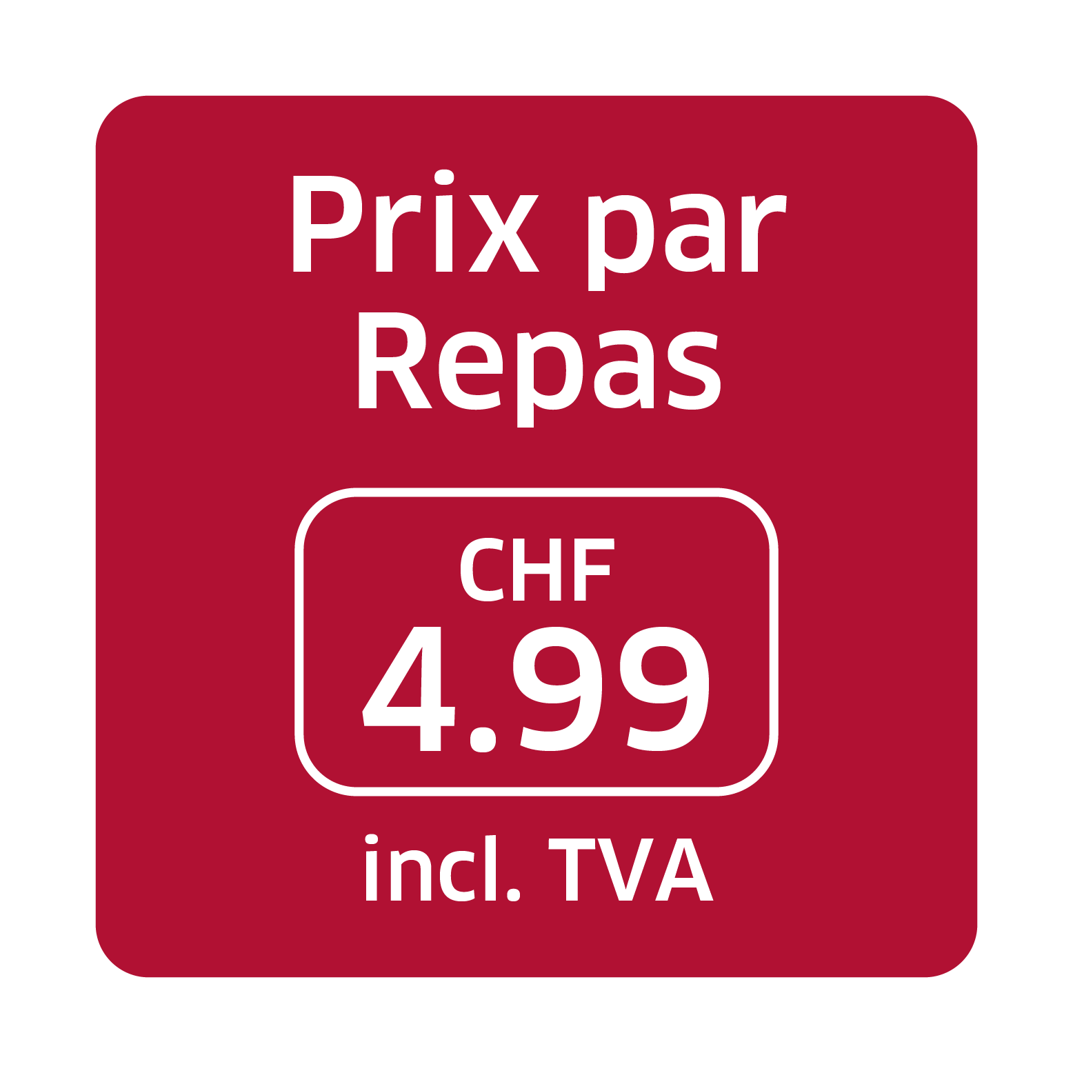 Prix par Repas