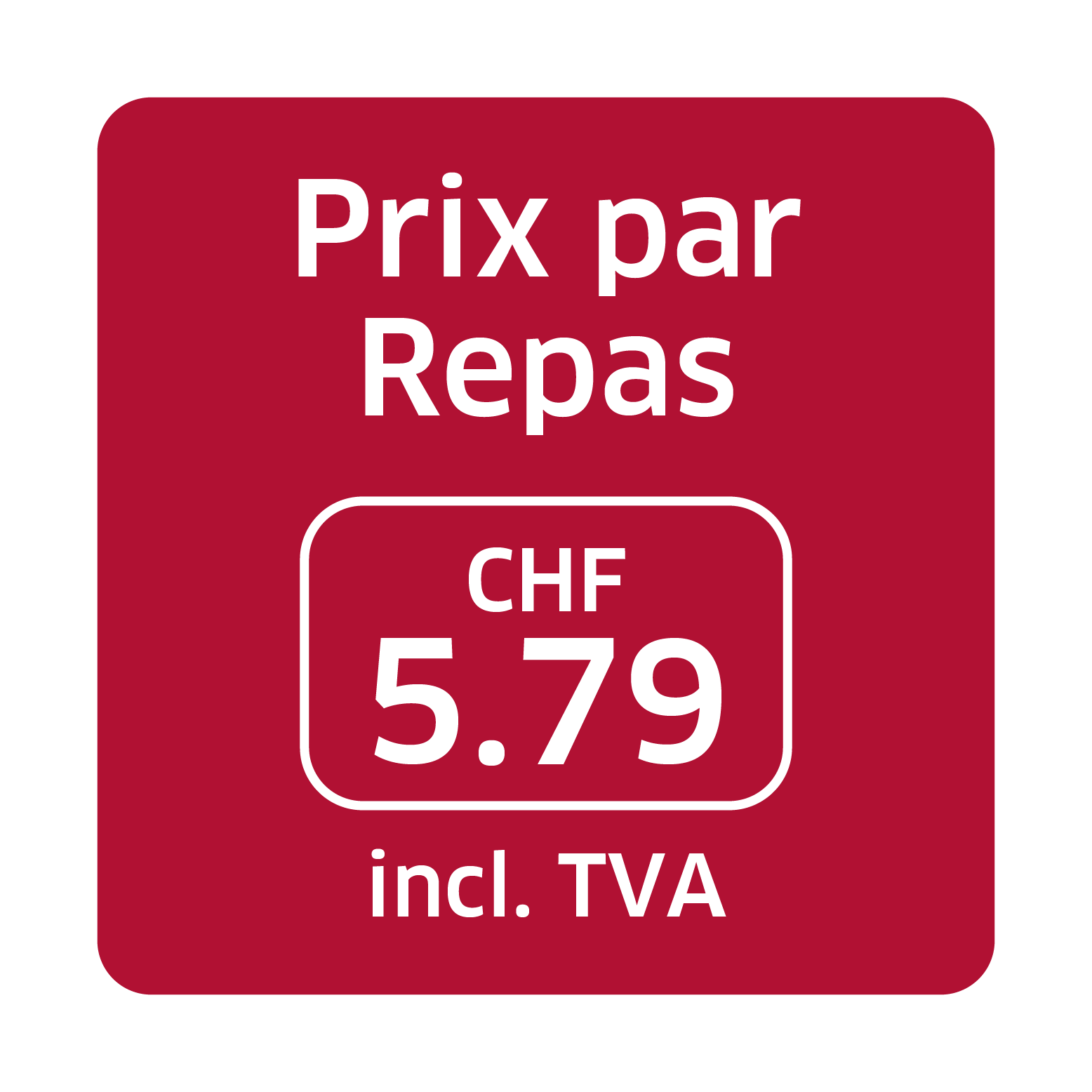 Prix par Repas