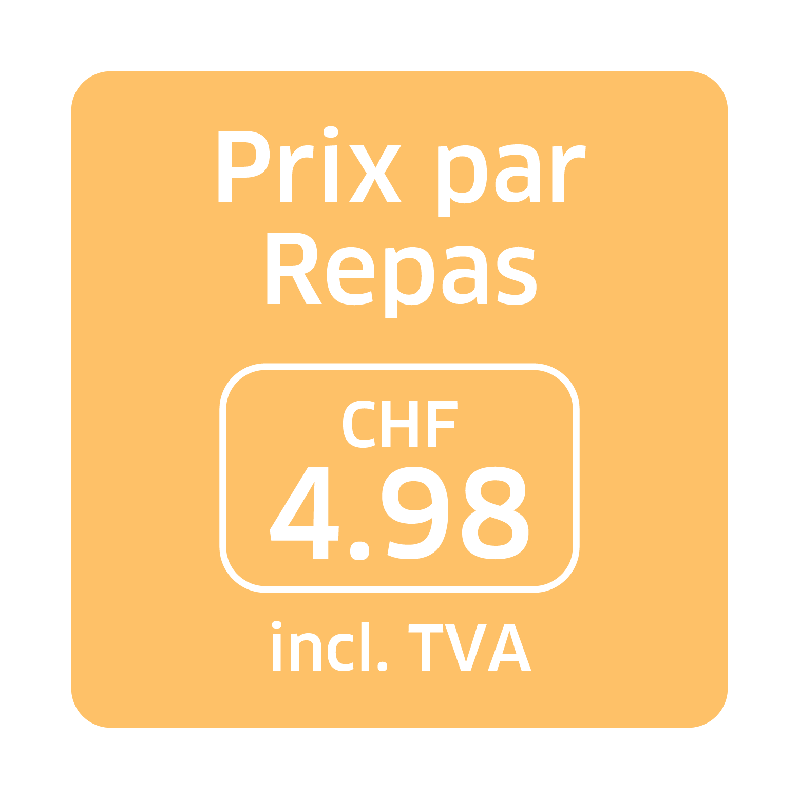 Prix par Repas
