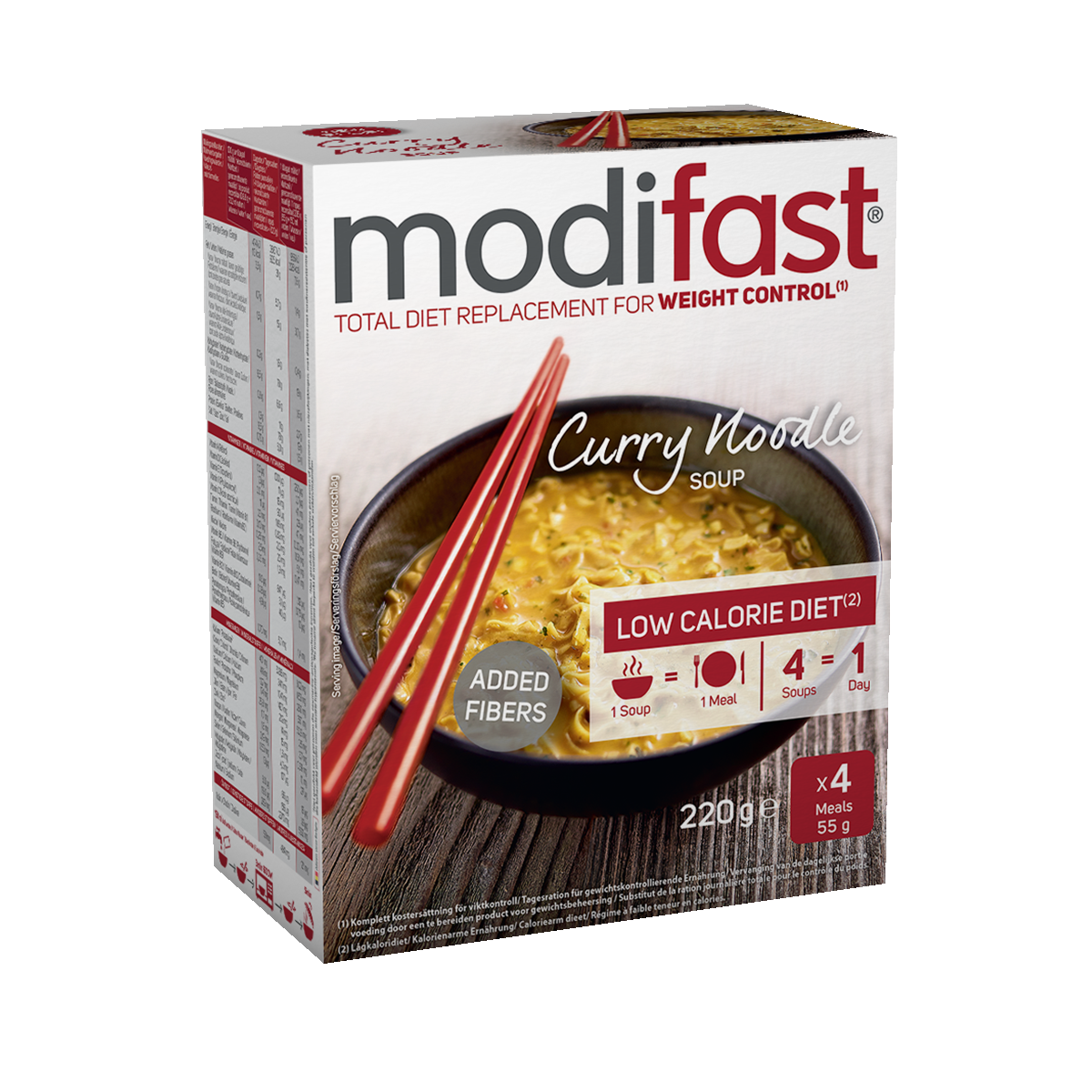 Modifast Nudelsuppe Curry