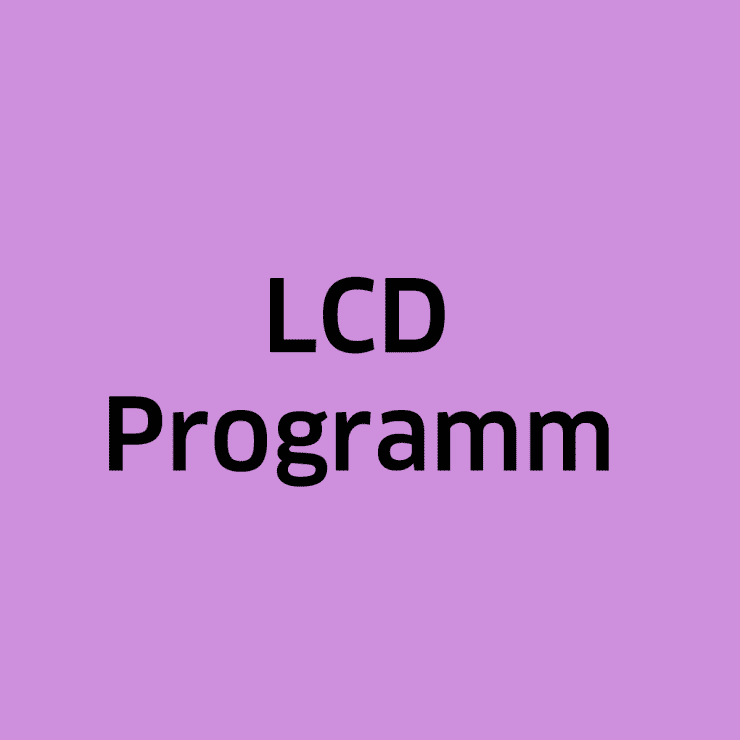 LCD Programm