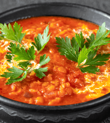 Rezept: Thai-Curry-Suppe mit roten Linsen