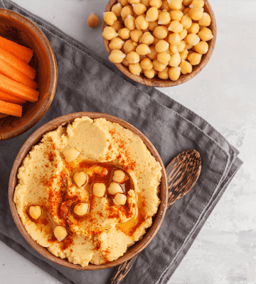 Hummus - orientalisches Kichererbsenpüree